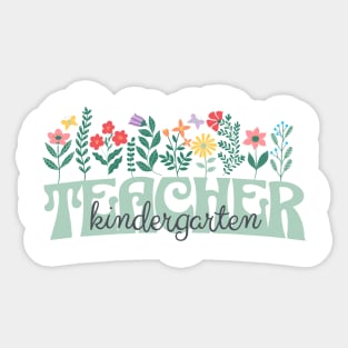 Kindergarten Teacher Sticker